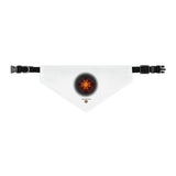 The Creative Art Series: Orange Star Pet Bandana Collar