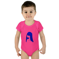 Blue Lucy Infant Baby Rib Bodysuit
