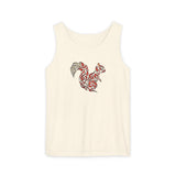 Squirrel Unisex Garment-Dyed Tank Top