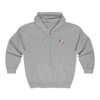 4th of July Unisex Heavy Blend™ Full Zip Hooded Sweatshirt
