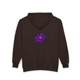 Purple Sun Unisex Heavy Blend™ Full Zip Hooded Sweatshirt