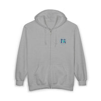 Classic Blue Unisex Heavy Blend™ Full Zip Hooded Sweatshirt