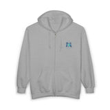 Classic Blue Unisex Heavy Blend™ Full Zip Hooded Sweatshirt
