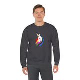 Lily the Unicorn Unisex Heavy Blend™ Crewneck Sweatshirt
