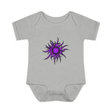 Purple Sun Infant Baby Rib Bodysuit