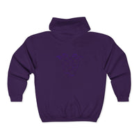 Emblem Unisex Heavy Blend™ Full Zip Hooded Sweatshirt