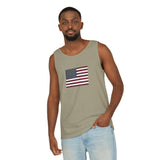 American Flag Unisex Garment-Dyed Tank Top