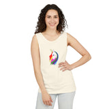 Lily the Unicorn Unisex Garment-Dyed Tank Top