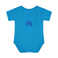 Blue Lucy Infant Baby Rib Bodysuit