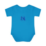 Blue Lucy Infant Baby Rib Bodysuit