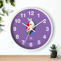 Lily the Unicorn Wall Clock