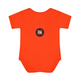 Orange Star Infant Baby Rib Bodysuit