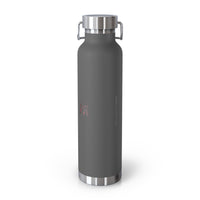 Spiral Red Copper Vacuum Insulated Bottle, 22oz