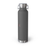 Spiral Red Copper Vacuum Insulated Bottle, 22oz