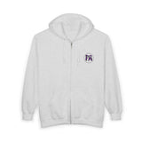 Purple Sun Unisex Heavy Blend™ Full Zip Hooded Sweatshirt