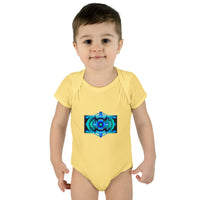 Classic Blue Infant Baby Rib Bodysuit