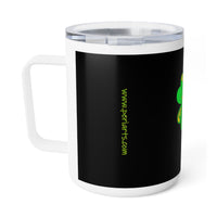 Clover Insulated Coffee Mug, 10oz