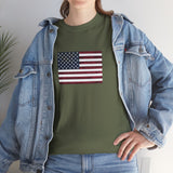American Flag Unisex Heavy Cotton Tee