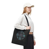 Teal Hex Tote Bag