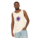 Purple Sun Unisex Garment-Dyed Tank Top