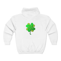 Clover Unisex Heavy Blend™ Full Zip Hooded Sweatshirt