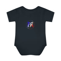 AMerican Flag Infant Baby Rib Bodysuit