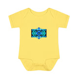 Classic Blue Infant Baby Rib Bodysuit