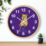 Peri Bear Wall Clock