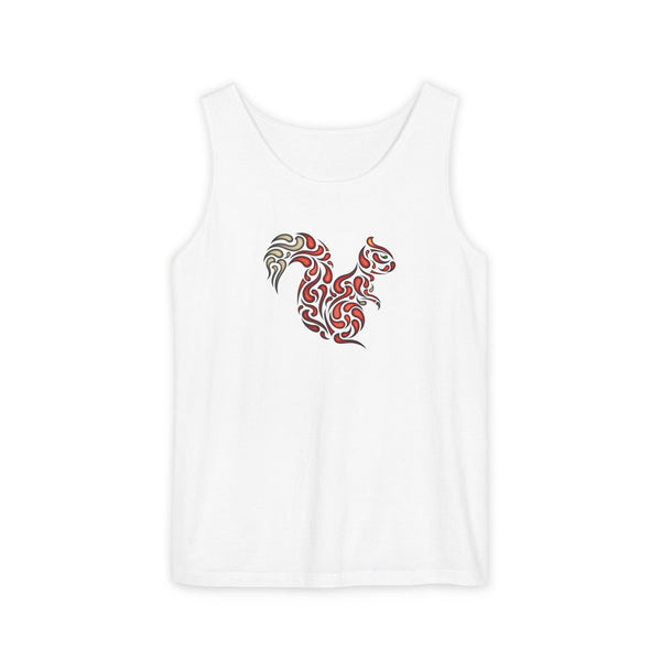 Squirrel Unisex Garment-Dyed Tank Top
