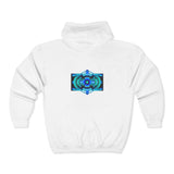 Classic Blue Unisex Heavy Blend™ Full Zip Hooded Sweatshirt
