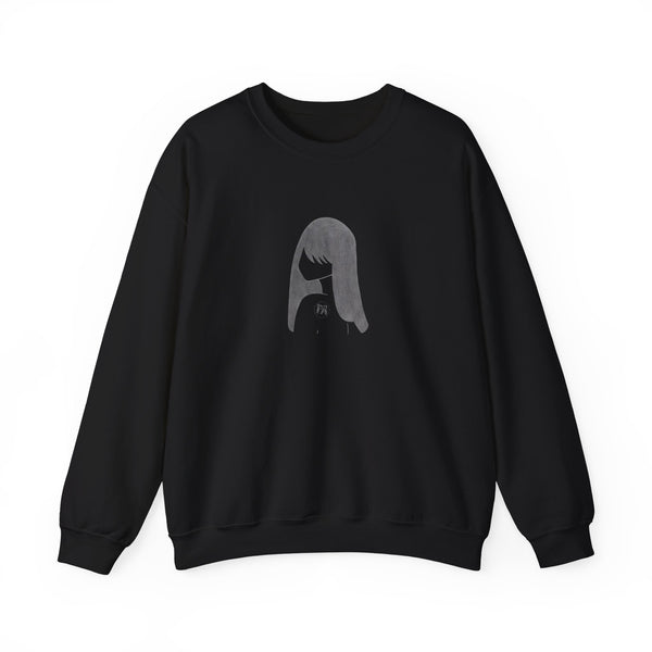 Graphite Lucy Unisex Heavy Blend™ Crewneck Sweatshirt