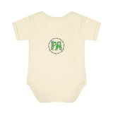 Wolf Infant Baby Rib Bodysuit