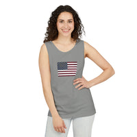 American Flag Unisex Garment-Dyed Tank Top