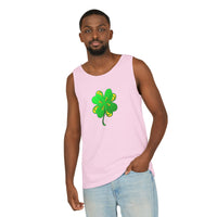 Clover Unisex Garment-Dyed Tank Top