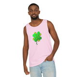Clover Unisex Garment-Dyed Tank Top