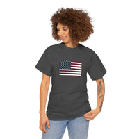 American Flag Unisex Heavy Cotton Tee