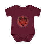 Heartmail Infant Baby Rib Bodysuit