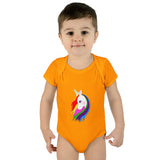 Lily the Unicorn Infant Baby Rib Bodysuit