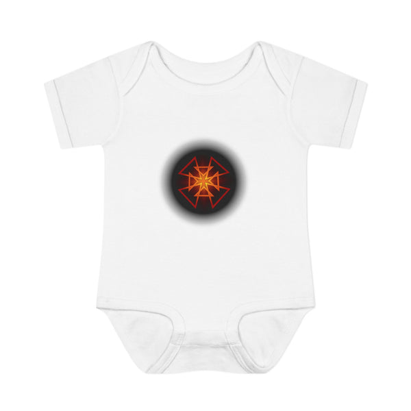 Orange Star Infant Baby Rib Bodysuit