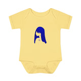 Blue Lucy Infant Baby Rib Bodysuit