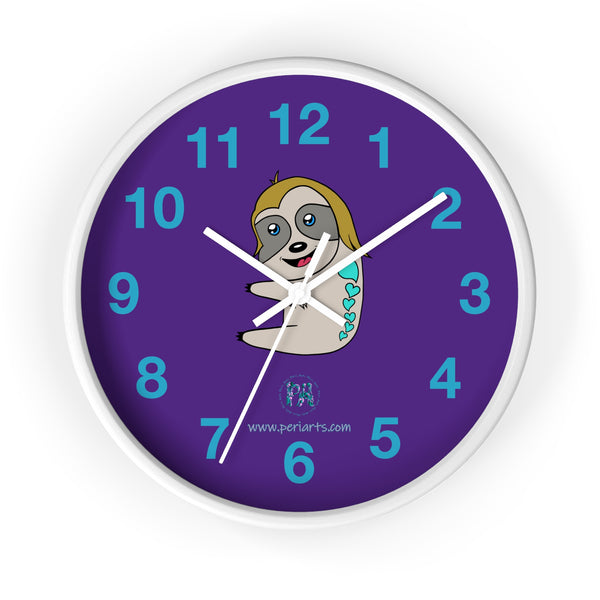 Sandy the Sloth Wall Clock