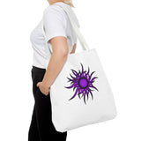Purple Sun Tote Bag