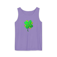Clover Unisex Garment-Dyed Tank Top