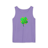 Clover Unisex Garment-Dyed Tank Top
