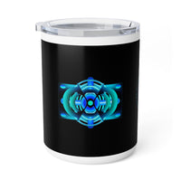 Classic Blue Insulated Coffee Mug, 10oz