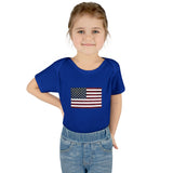 AMerican Flag Infant Baby Rib Bodysuit