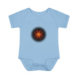 Orange Star Infant Baby Rib Bodysuit