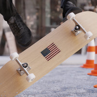 American Flag Transparent Outdoor Stickers, Die-Cut, 1pcs