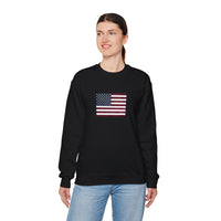 American Flag Unisex Heavy Blend™ Crewneck Sweatshirt