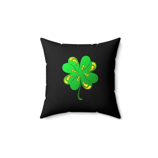 Clover Spun Polyester Square Pillow